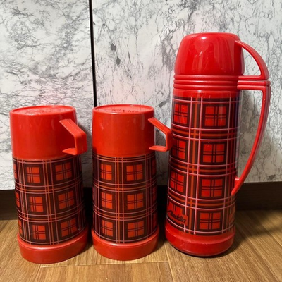 #ad #ad Popularity Retro Aladdin water bottle thermos set of 3 $145.05