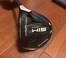 TaylorMade SIM2 MAX Fairway Wood 5W 18° Fujikura VENTUS S Flex RH y0612015