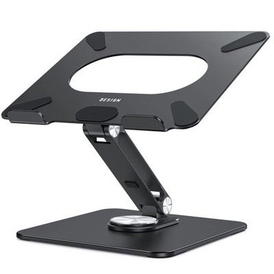 Nulaxy Ergonomic Adjustable Laptop Stand for Desk Dual Foldable Computer Riser