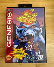 The Adventures of Mighty Max (Sega Genesis, 1993) 2-Player Split Screen NTSC-U/C