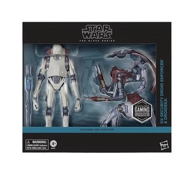 Star Wars: Jedi Survivor Hasbro 2025 TBS - KX SECURITY DROID ENFORCER & DROIDEKA
