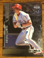 Upper Deck Black Diamond 1999 Scott Rolen #63 Phillies Vintage HOF Baseball Card