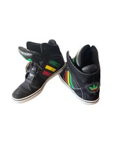 Adidas Rasta Superstar Shoes Men Size 11 .5 US RASTA Black Red Green Yellow