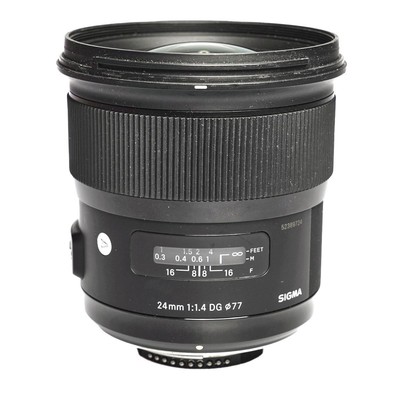 Sigma 24mm/1,4 DG HSM Art f. Nikon F-Mount (Art) Objektiv