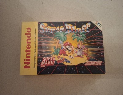 Nintendo Super Mario Super Bluff Kartenspiel Rarität selten Retro Vintage Top
