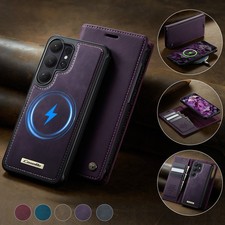2IN1 RFID Magnetic Leather Wallet Case For Samsung Galaxy S26Ultra S25FE S24 S23
