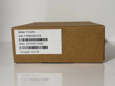 Frontier FCA252 Basic LNE 2.5GigE LAN MoCA 2.5 1.88W Network