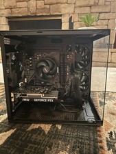 brand new gaming pc all black 16gb geforce rtx 3050 with a 500 watt power supply
