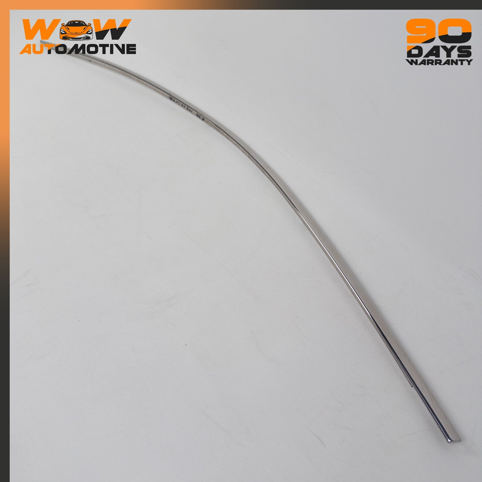 06-13 BENTLEY CONTINENTAL FLYING SPUR FRONT RIGHT DOOR WINDOW MOLDING TRIM OEM