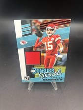 2019 Panini Donruss - Donruss Threads Patrick Mahomes II #T-22 Red (MEM)