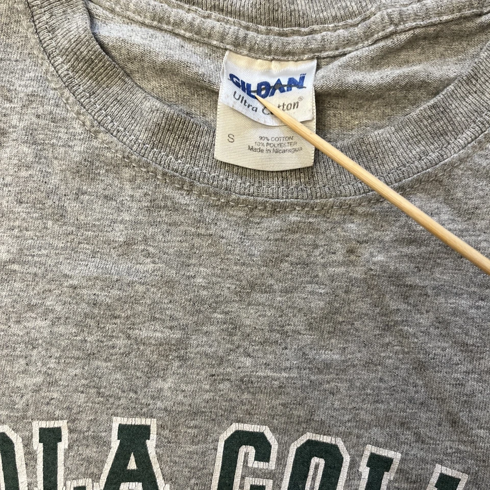 Vintage Loyola College TShirt Mens Size Small Gray Maryland University Greyhound - Image 3 of 4