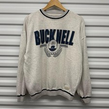 VTG 90's Bucknell University Collegiate Crewneck Sweatshirt Size L