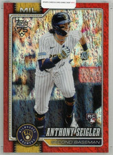 2026 TOPPS SERIES 1 Anthony Seigler RC#286【1/5】 Milwaukee Brewers