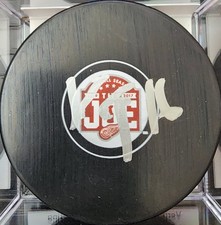 Vladimir Konstantinov Autographed Detroit Red Wings JOE Puck JSA COA