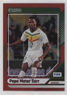 2024-25 Panini Donruss FIFA Red /99 Pape Matar Sarr #155 0ex8