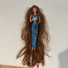 Vtg 1995 Jewel Hair Mermaid Midge Doll Mattel Red Hair Incomplete Outfit Used