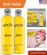 Humidity Resistant Glued Blasting Freeze Hairspray, 12 oz - Maximum Hold Duo