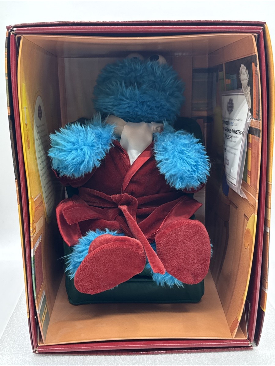 1998 Monsterpiece Theater Alistair Cookie Monster Applause Plush