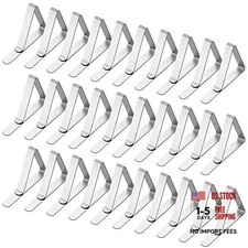 s Tablecloth Clips Table Cloth Holder Clips,Stainless Steel Outdoor 30 Pack