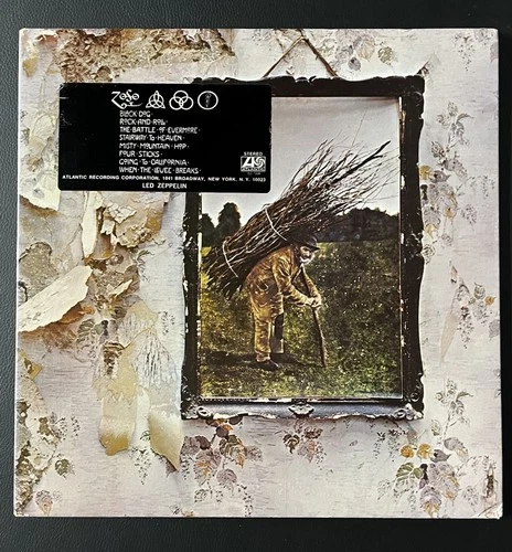 Led Zeppelin IV Zoso Orig US Press 1841 Broadway Pecko Duck EX/EX SD 7208