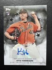 2024 Topps Series 2 - Baseball Stars Auto Kyle Harrison /199 #BSA2-KH Red Sox
