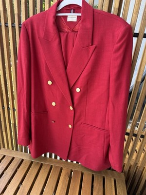 Tommy Hilfiger Damen Hosenanzug in Rot, Gr. 40 (L), NEU ohne Etikett