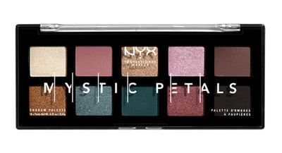 NYX Mystic Petals Eyeshadow Palette * Dark Mystic * SEALED * 10 Shades *