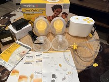 Medela Pump In Style Max Flow Hands Free Double Electric Breast Pump-Open Box