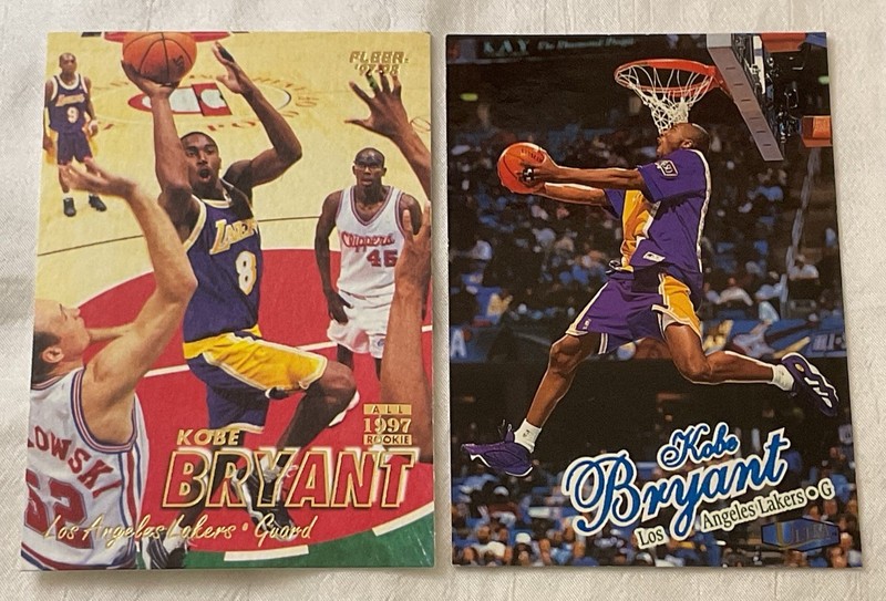 KOBE BRYANT ~ 1997-98 Fleer & Fleer Ultra Cards Lots (2)  MINT !! 🔥