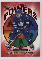 2025-26 Upper Deck Fleer Ultra Power Red 30/99 William Nylander #UP9of25 sp9