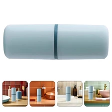 Reusable Mouthwash Cup Toothbrush Travel Containers Portable Holders
