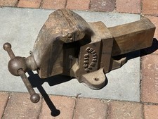 Craftsman 5153 4-12 Industrial Bench Vise Early 1940s Usa 60 Lb Rare