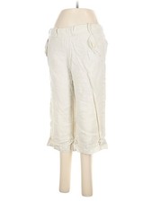 Banana Republic Factory Store Women Ivory Linen Pants 8