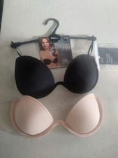 X2 m&s Stick On Bra Brand New Size 4 Size Guide In Picture Brand New
