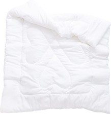 Down Alternative forter Crib Quilt Toddler White Blanket