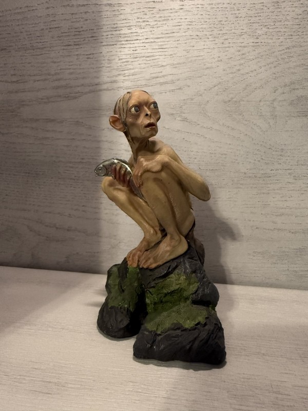 LOTR: The Two Towers Smeagol Gollum Exclusive DVD Statue Figurine 7" w/COA