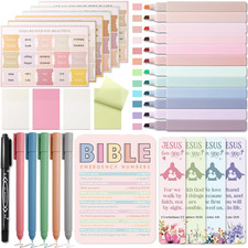 Bible Study Supplies Journaling Kit, Morandi Colored Bible Study Kit Journaling