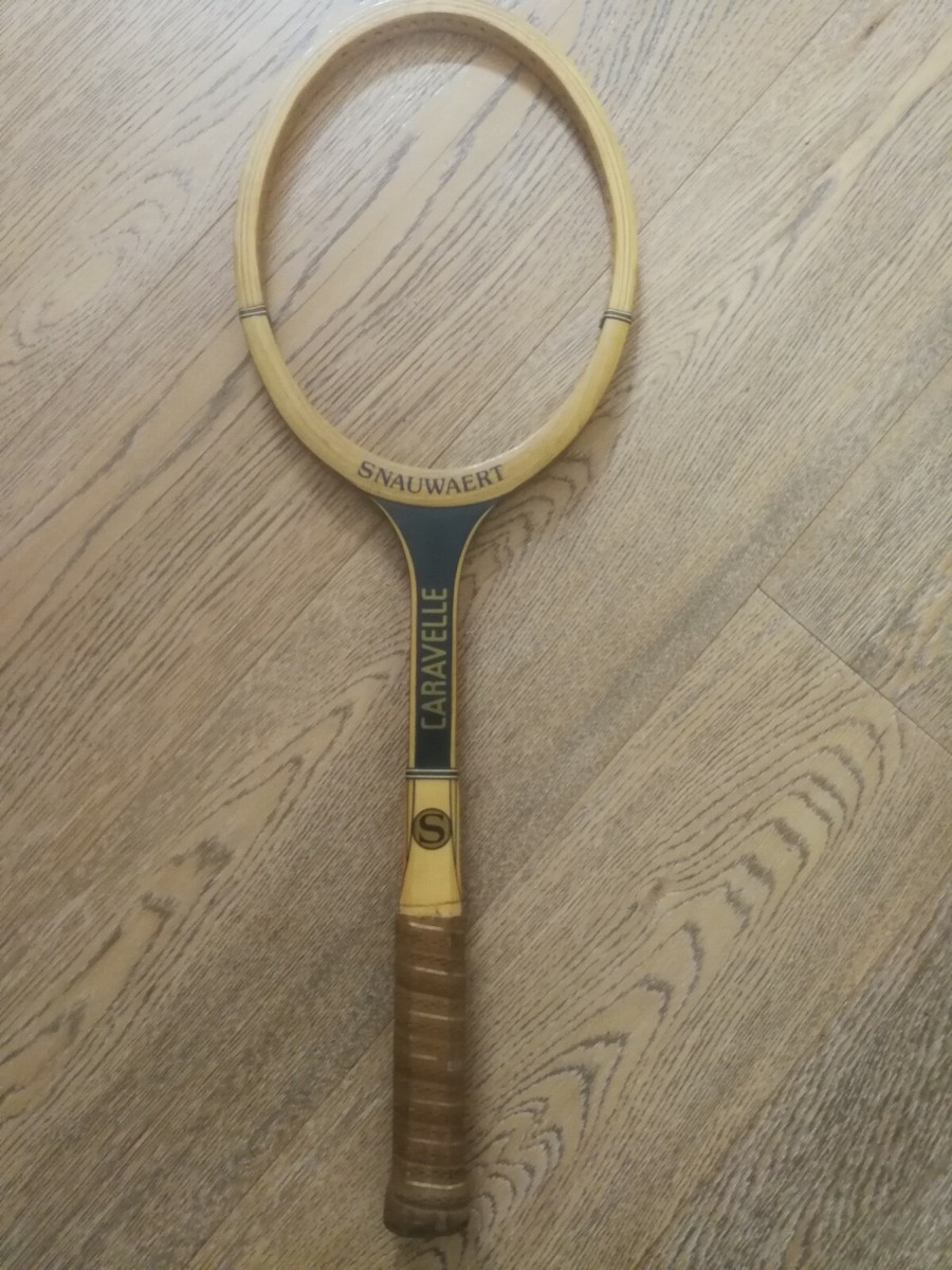 Raquette De Tennis Snauwaert Caravelle Vintage – Fabrication Italienne