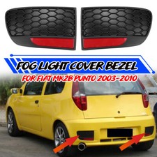 PER FIAT COPPIA GRIGLIA PARAURTI POSTERIORE PUNTO MK2 II 2 HGT SPORTING 03-12