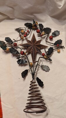 Home Interior Primitive Tree Topper | eBay