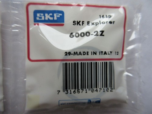 SKF SINGLE 6000-2Z RILLENKUGELLAGER 10 X 26 X 8 MM - Bild 3 von 4