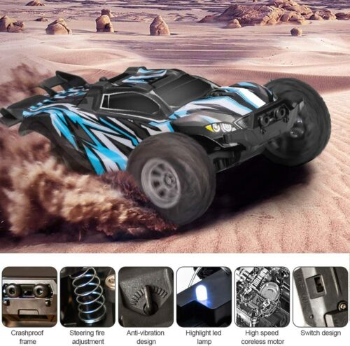 2PCS 1:32 High Speed 20KM/h RC Car Remote Control Off-road Truck Buggy Toy Adult - Picture 8 of 13