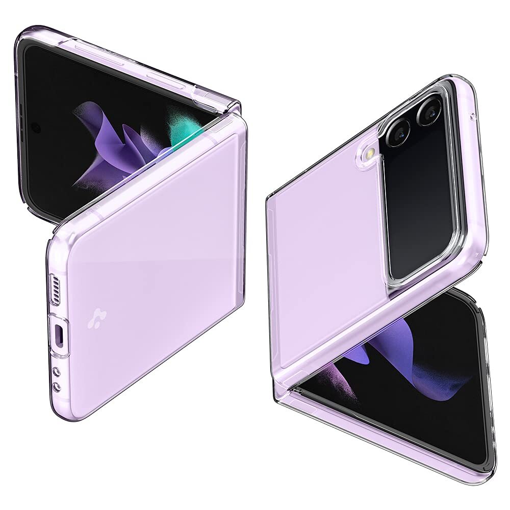 Spigen Cover Air Skin Compatibile con Samsung Galaxy Z Flip 3 - Trasparente