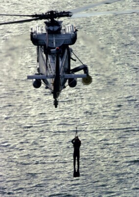 US NAVY USN (HSL-30) SH-2F Sea Sprite helicopter 8X12 PHOTOGRAPH
