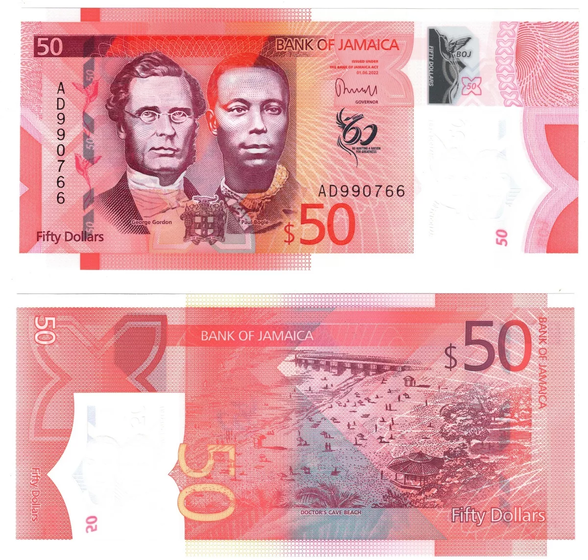 Jamaica 50 Dollars - Foreign Currency