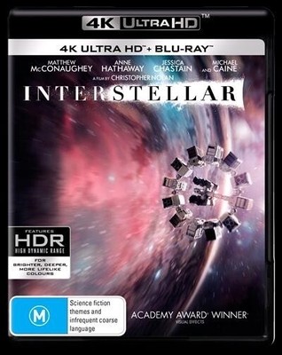 Interstellar 4K UHD Blu-ray | Matthew McConaughey | Region B