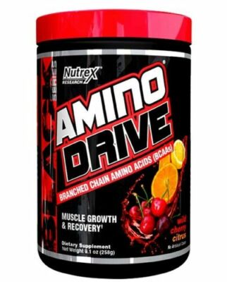 NUTREX Amino Drive BCAAs 258g 30 Portionen Muskelaufbau alle Geschmacksrichtungen 