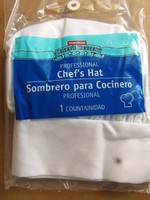 Chef's Review Professional Chef Hat White Cotton Polyester Us Shipper Chef's Review Professional Chef Hat White Cotton Polyester Us Shipper