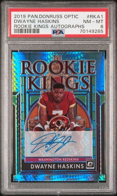 Dwayne Haskins Panini Donruss Optic Rookie Kings Autographs #RKA1 Base