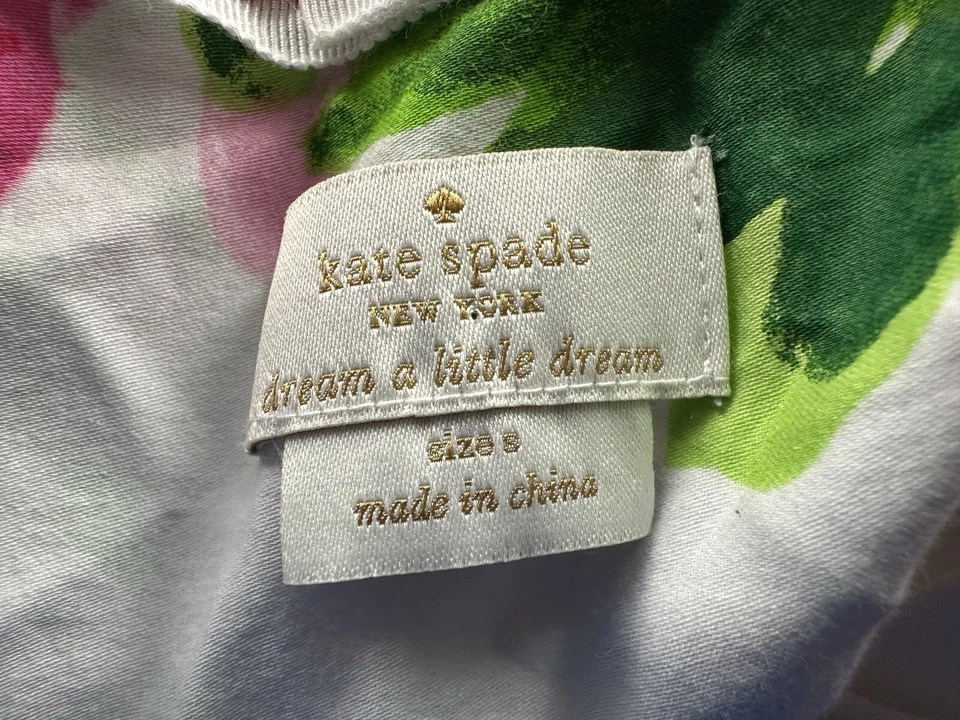 Kate Spade 女式花卉睡衣上衣休闲服,尺寸 S,非常舒适 — 第 3/3 张图片